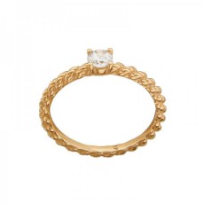 Кольцо с фианитом Swarovski Кольцо с фианитом Swarovski