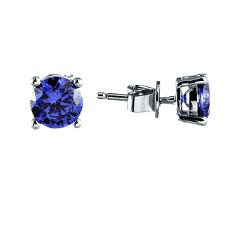 Серьги из серебра с фианитами Серьги из серебра с фианитами
