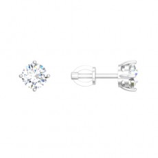 Серьги из серебра 925 пробы с фианитом Серьги из серебра 925 пробы с фианитом