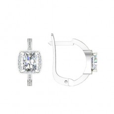 Серьги из серебра 925 пробы с фианитом Серьги из серебра 925 пробы с фианитом
